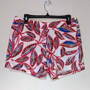 J. Crew Floral Shorts Size 6